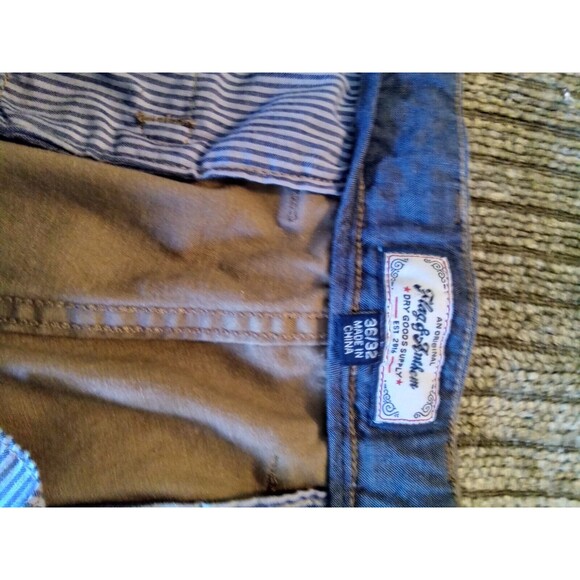 Flag & Anthem Men's Tan Khaki Pants Size 36x32 - Comfortable, Stylish, Versatile - Picture 3 of 5